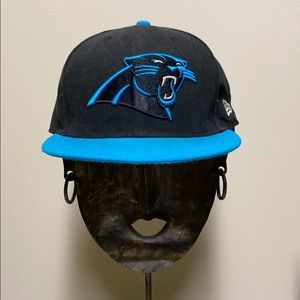 Panthers flat-bill fitted cap